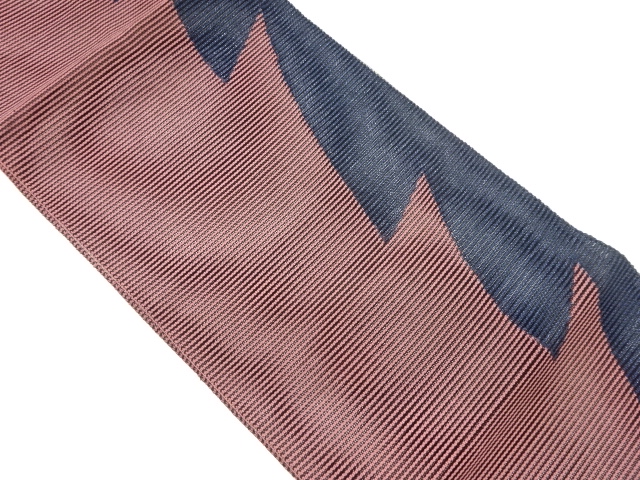 絽抽象模様織出し名古屋帯